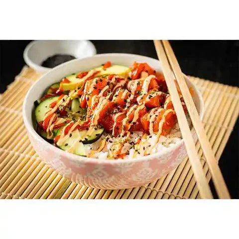 Habanero Salmon Poke Bowl Recipe