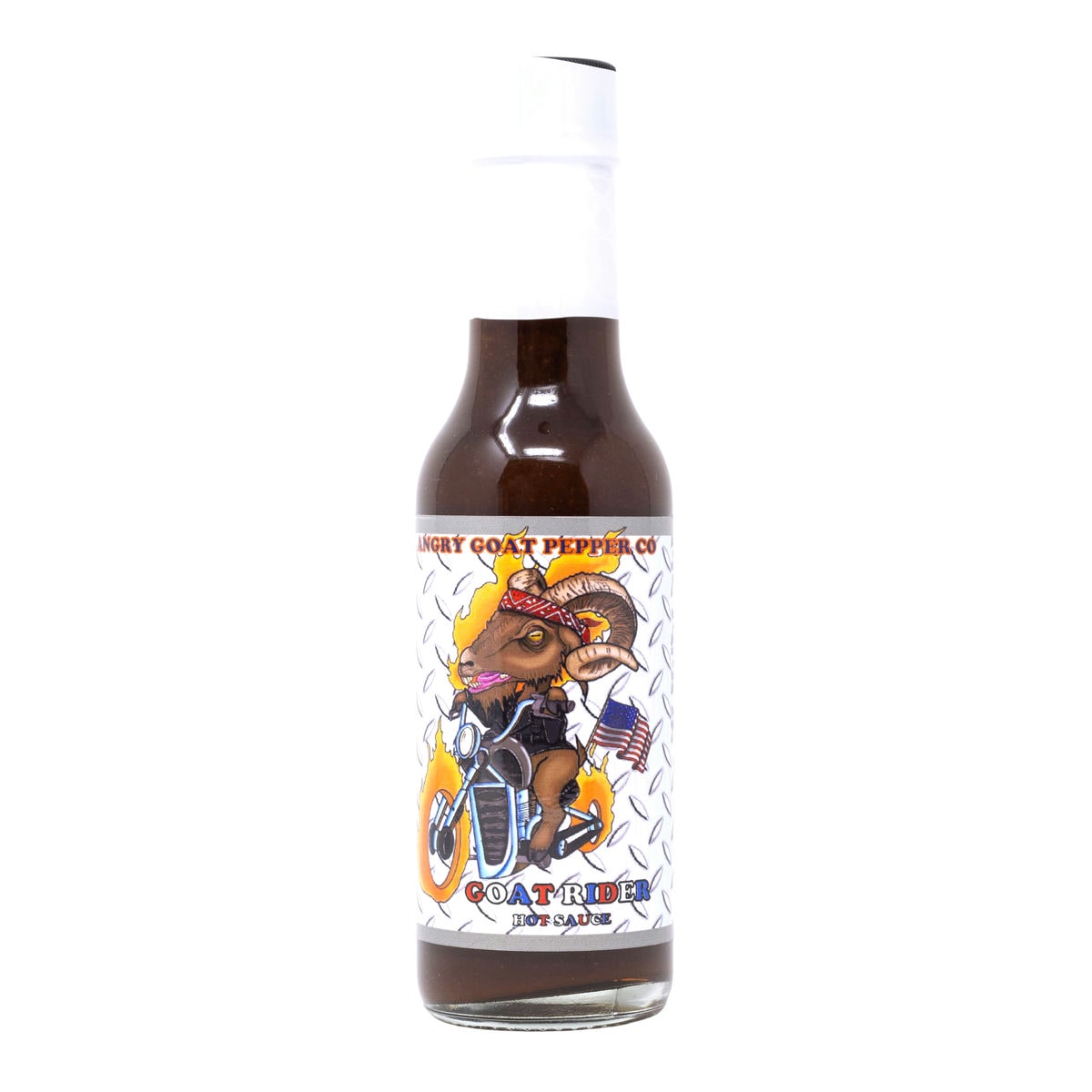 Angry Goat Co. Goat Rider Ghost Pepper Hot Sauce