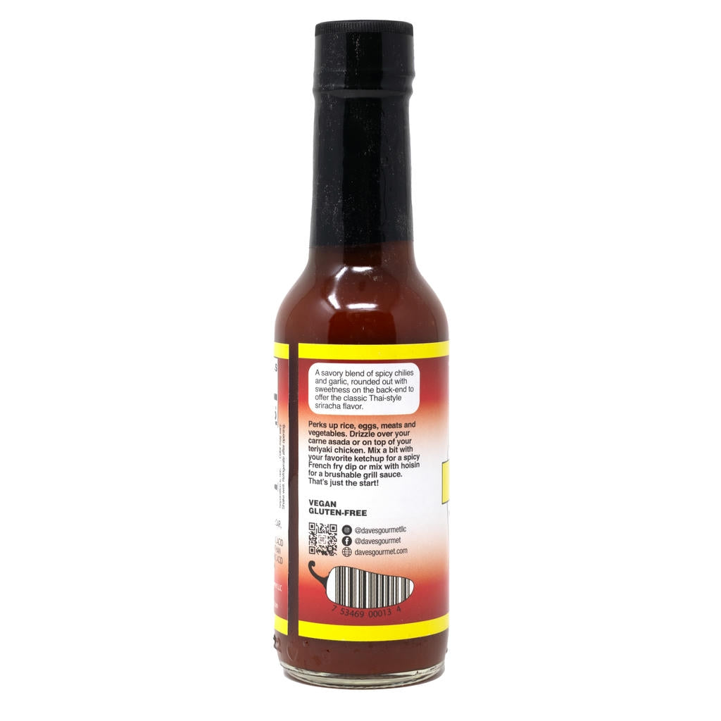 Dave's Sir Ouch-A Hot Sauce - Ingredient Label