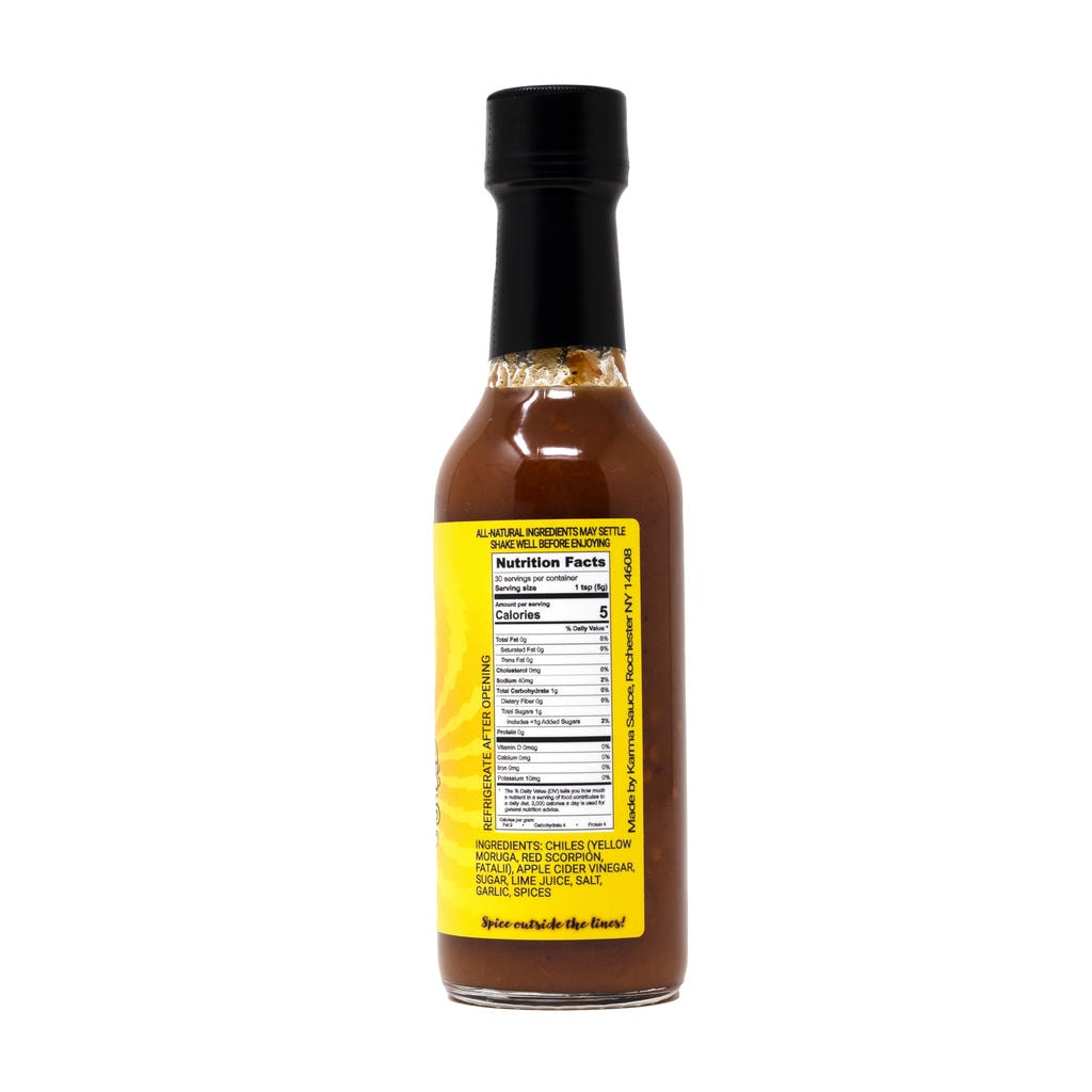Funken Hot Sace Karma side bottle