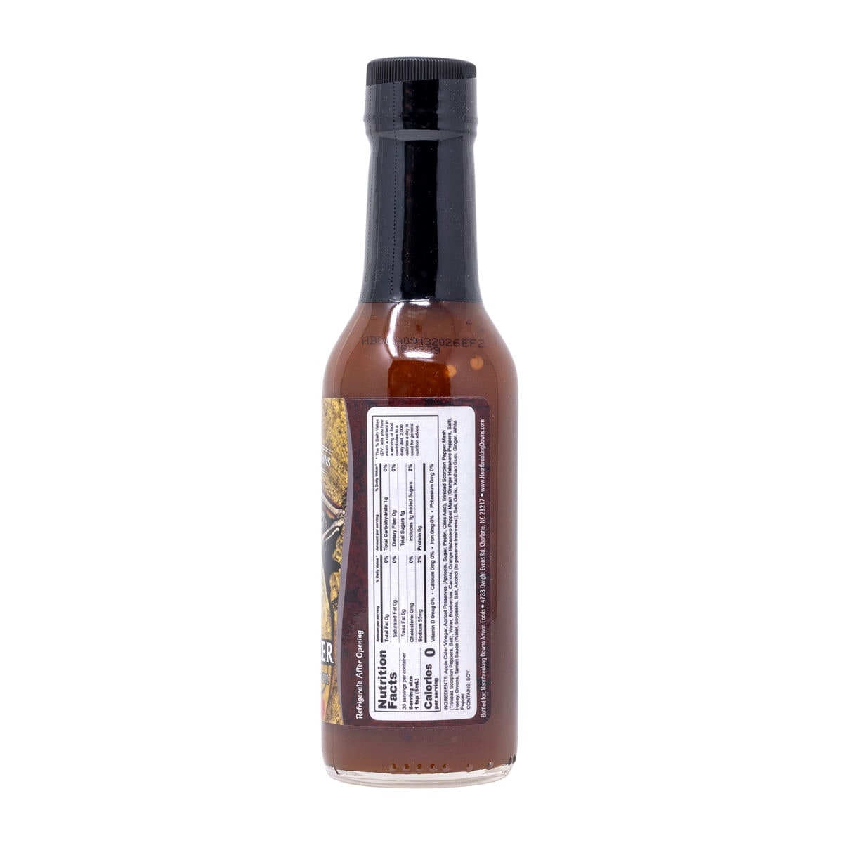 Heartbreaking Dawns Cauterizer 1498 Scorpion Hot Sauce Nutrition
