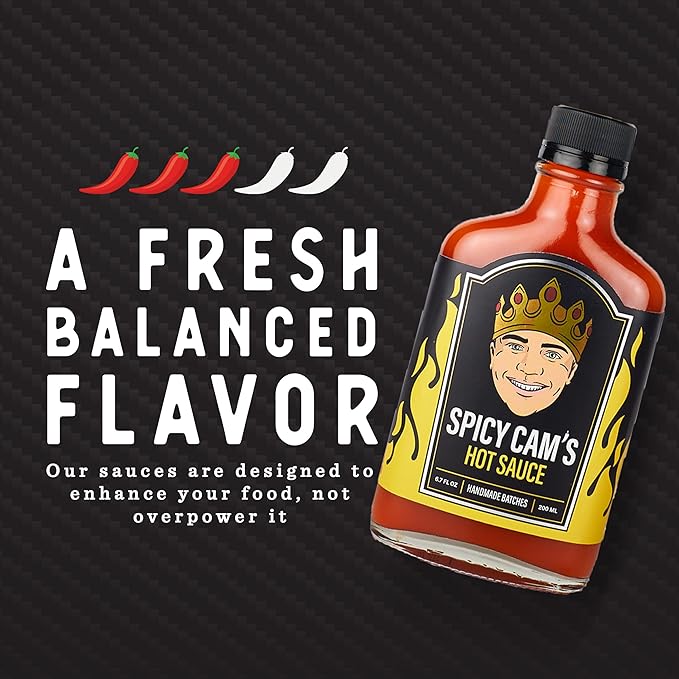 Hoff Spicy Cam Hot Sauce