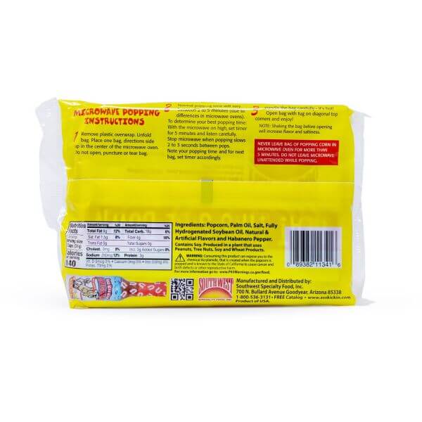 Ass Kickin' Habanero Popcorn