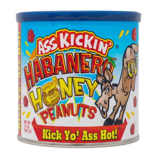 Ass Kickin' Habanero Honey Roasted Peanuts