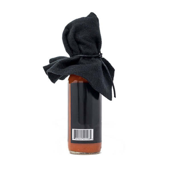 Ass Reaper Hot Sauce with Skull Cap and Cape Hot Sauce Ass Reaper