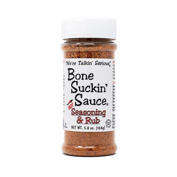 Bone Suckin' Sauce Seasoning & Rub - Hot Grill Seasoning Bone Suckin' Sauce 