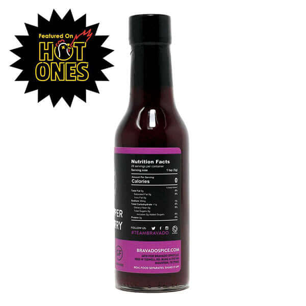 Bravado Ghost Pepper & Blueberry Hot Sauce Spicy Sauce Bravado