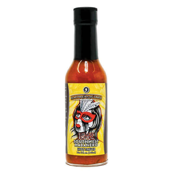 Heartbreaking Dawns 1542 Chocolate Habanero Hot Sauce Hot Sauce Heartbreaking Dawn's