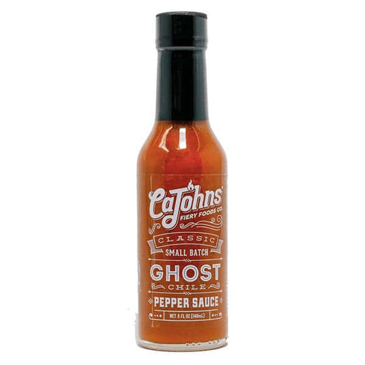 CaJohns Classic Small Batch Ghost Pepper Hot Sauce Hot Sauce CaJohns Fiery Foods Co.