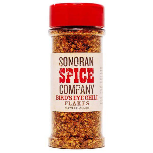 Bird's Eye Chili Flakes birds eye pepper Sonoran Spice 1.3 Oz