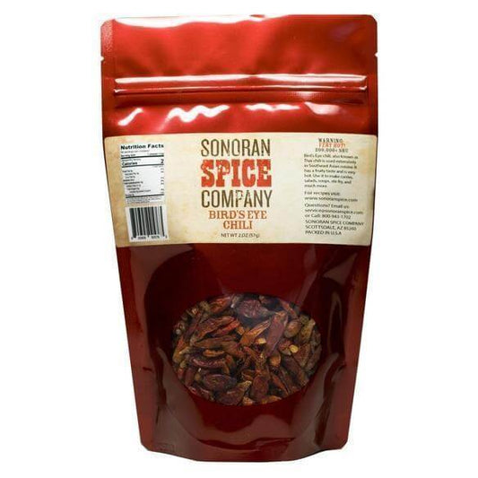 Bird's Eye Peppers 2 Oz - 16 Oz birds eye whole peppers Sonoran Spice 2 Oz