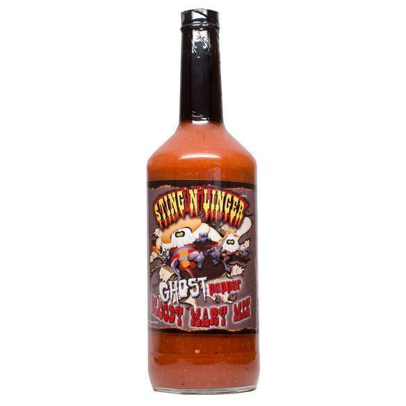 Ghost Pepper Bloody Mary Mix Bloody Mary Mix Sting N' Linger 
