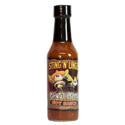 Ghost Pepper Hot Sauce Hot Sauce Sting N' Linger