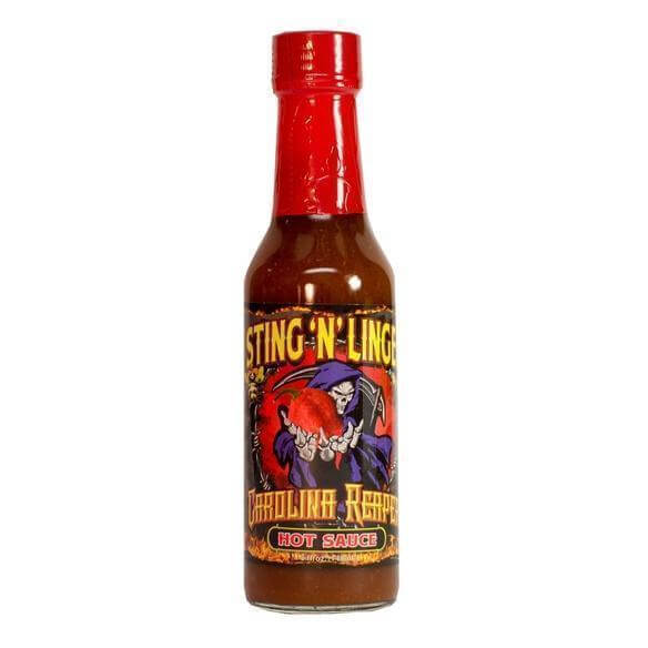 Sting n Linger Carolina Reaper Hot Sauce Hot Sauce Sting N' Linger