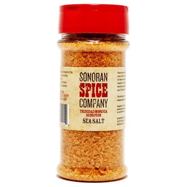 Trinidad Moruga Scorpion Pepper Sea Salt Infused Sea Salt Sonoran Spice 10 Oz 