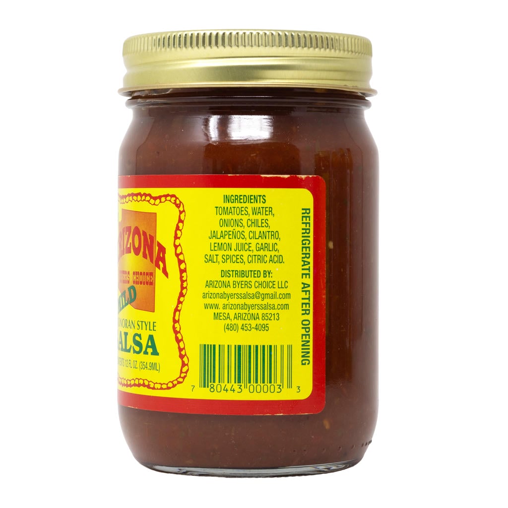 AZ Byers Choice Mild - Sonoran Style Salsa