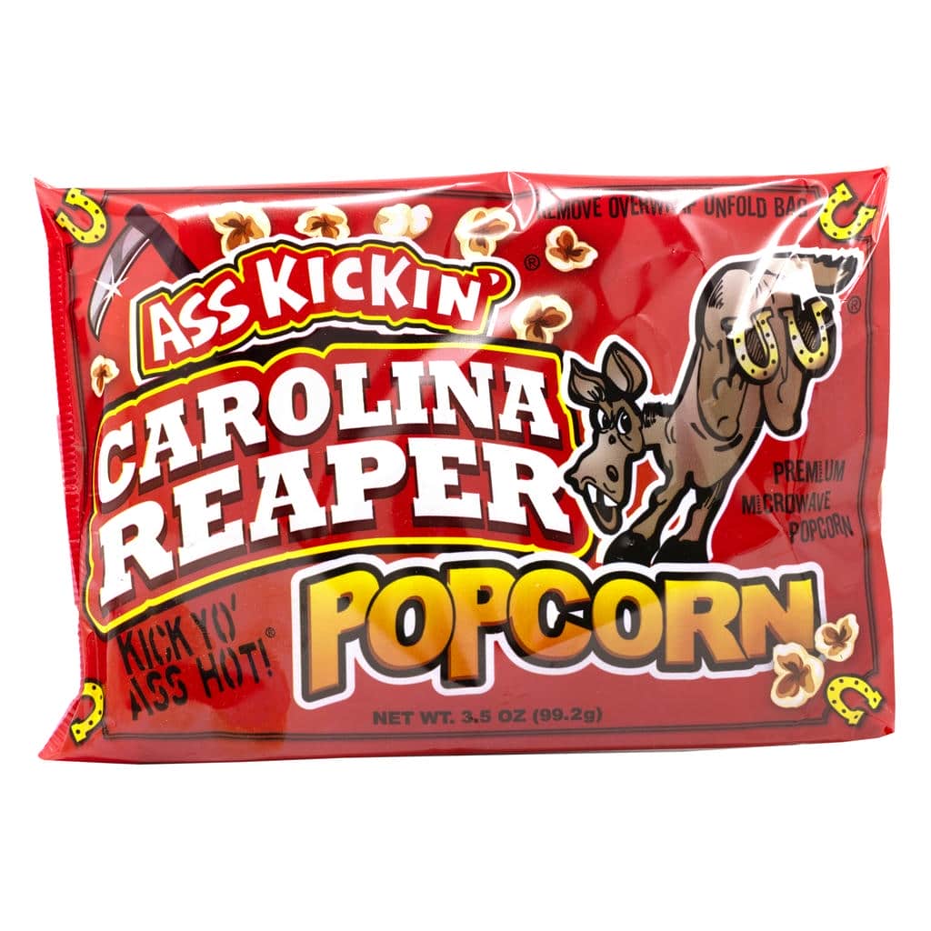 Ass Kickin' Carolina Reaper Popcorn