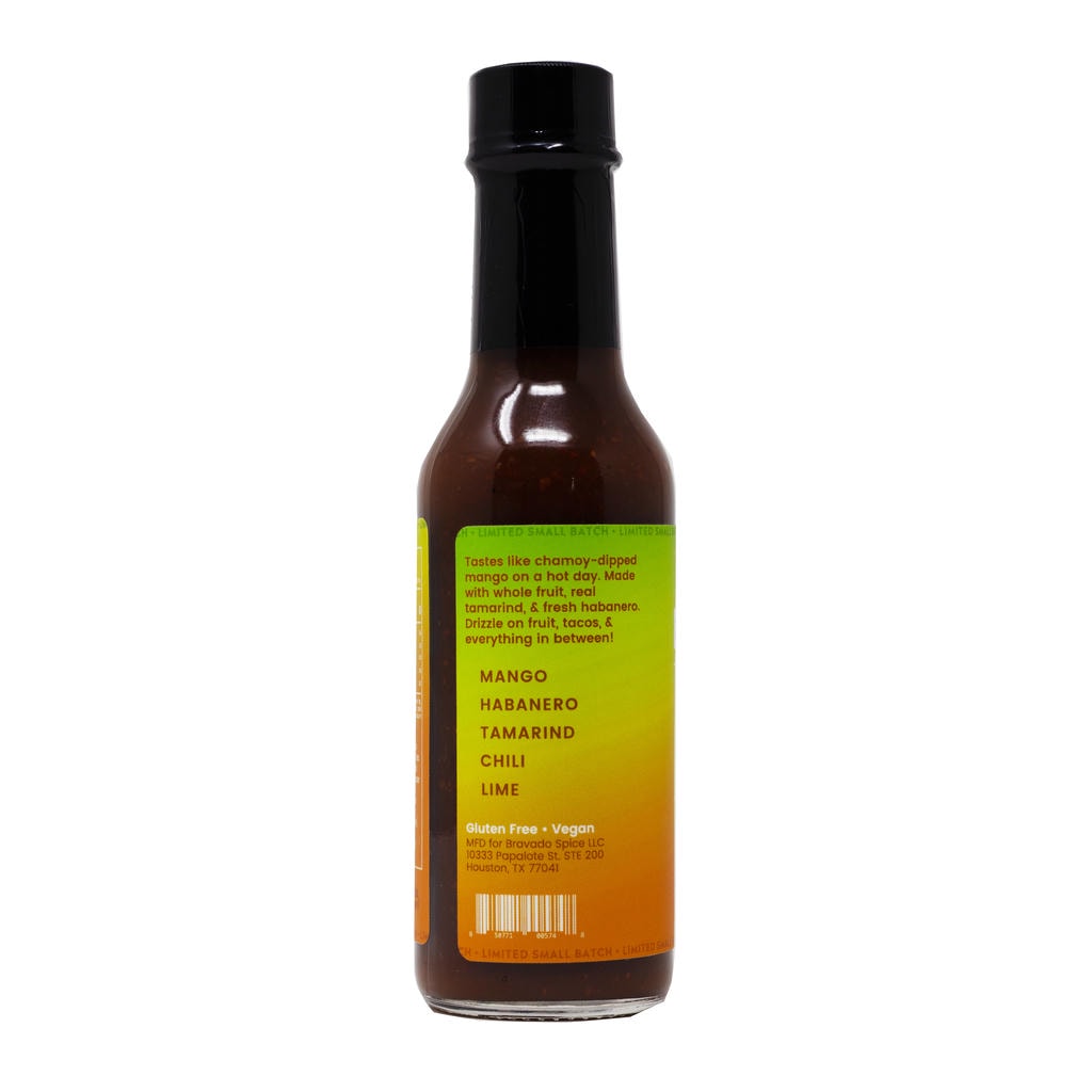 Mango and Chamoy nutritional label