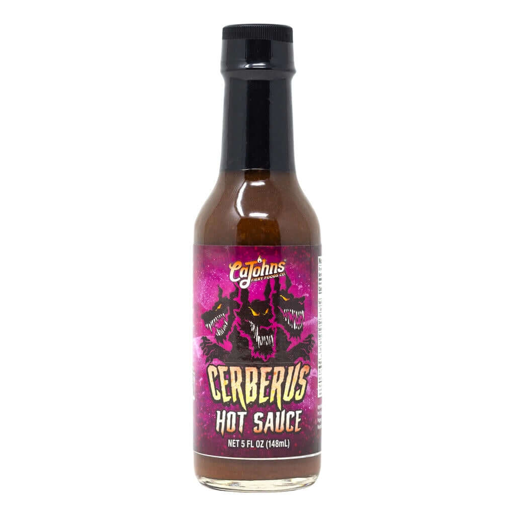 CaJohns Cerberus Hot Sauce Front