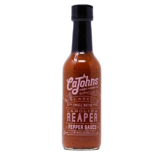 CaJohns Classic Small Batch Carolina Reaper Hot Sauce