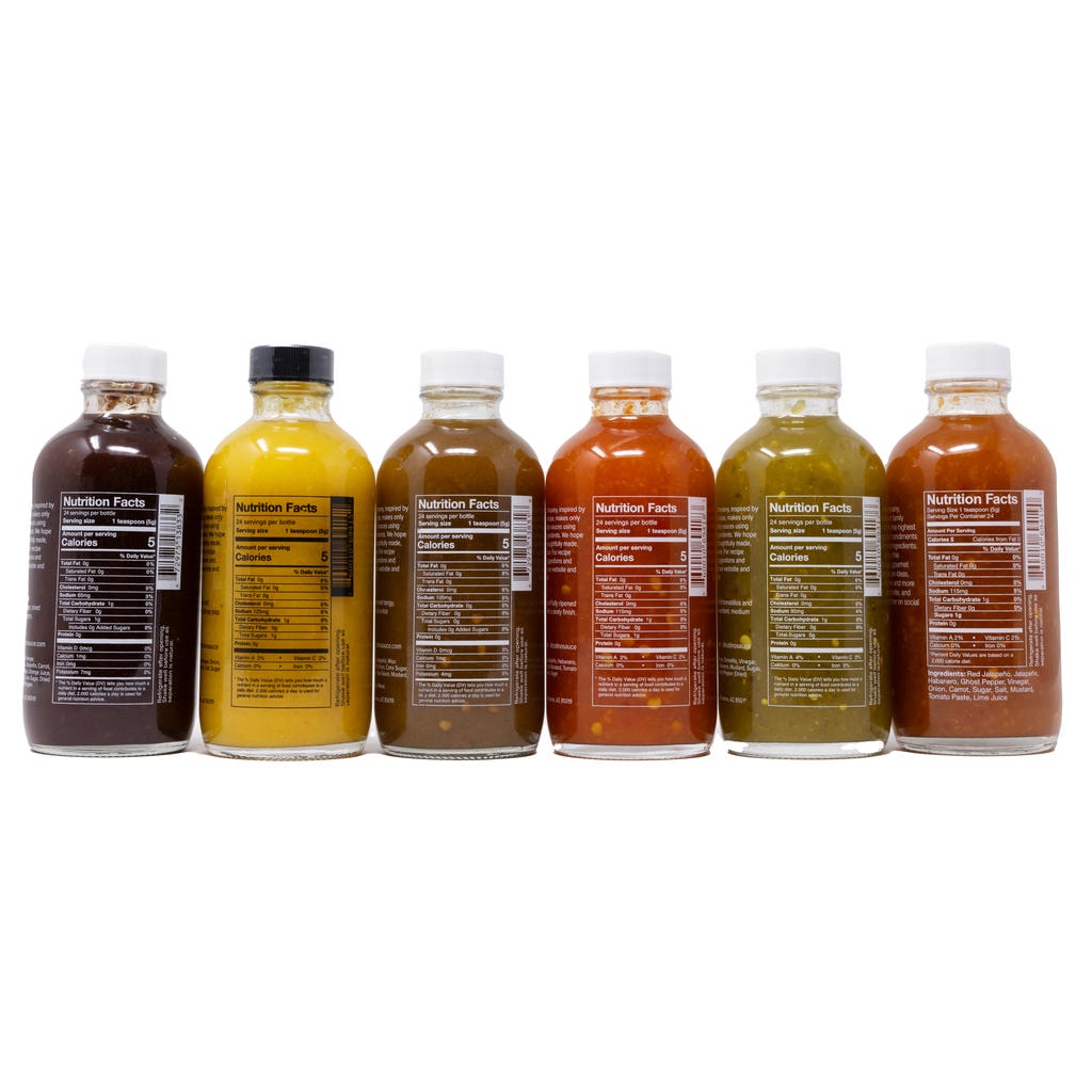 Cutino 6 pack nutrition