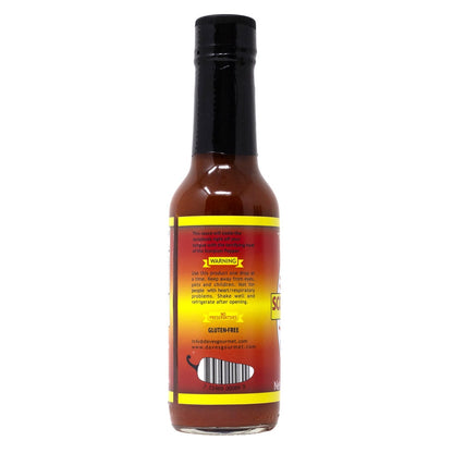 Dave's Scorpion Pepper Hot Sauce side bottle
