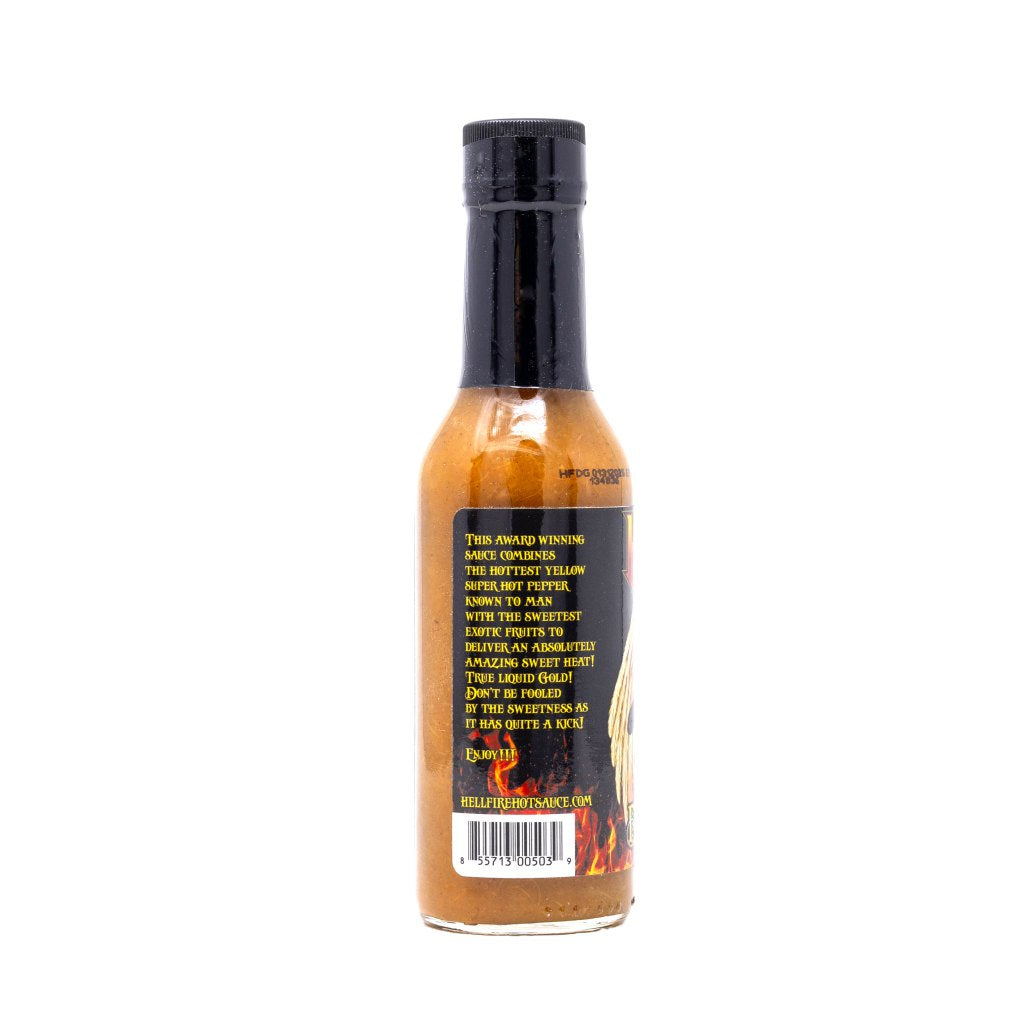 Hellfire Devil&#39;s Gold Hot Sauce