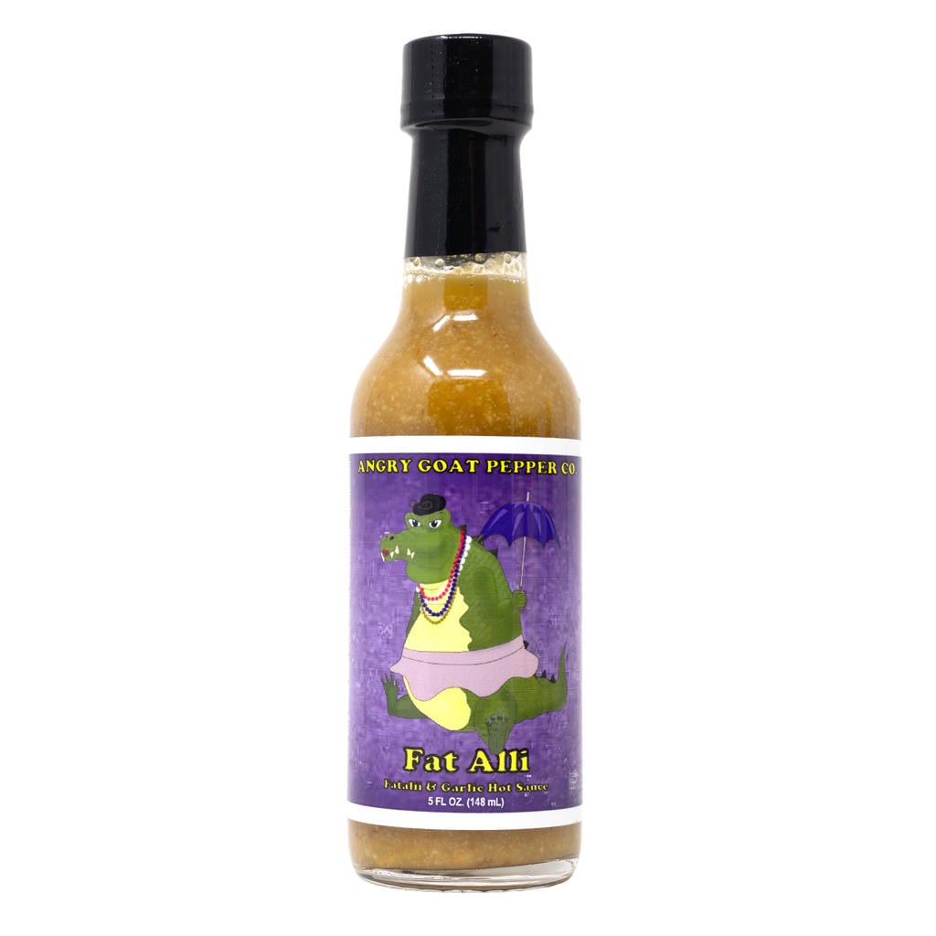 Angry Goat Pepper Co. Fat Alli front