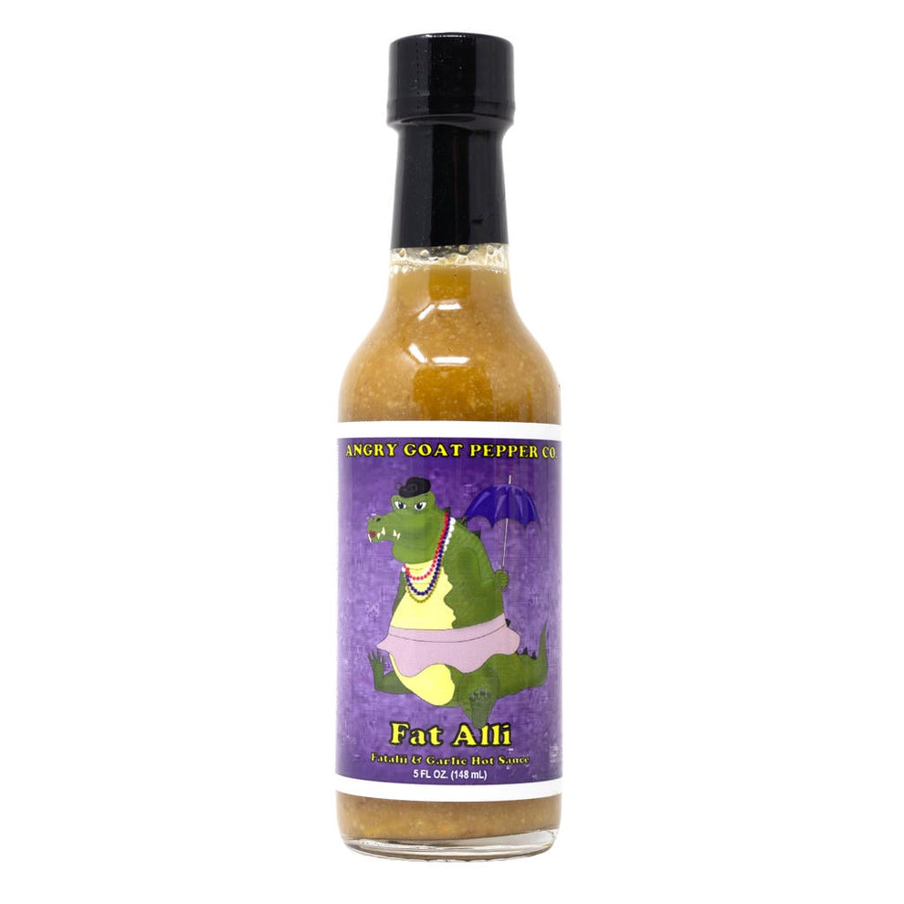 Angry Goat Pepper Co. Fat Alli - Fatalii Garlic Hot Sauce