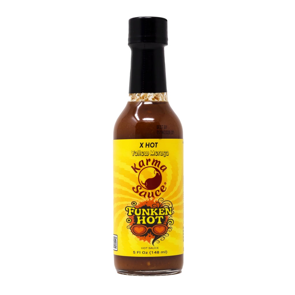 Funken Hot Sace Karma front bottle