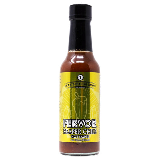 Heartbreaking Dawns Fervor Reaper Hot Sauce front