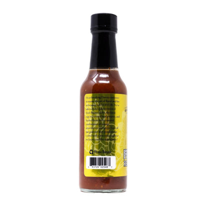 Heartbreaking Dawns Fervor Reaper Hot Sauce side label
