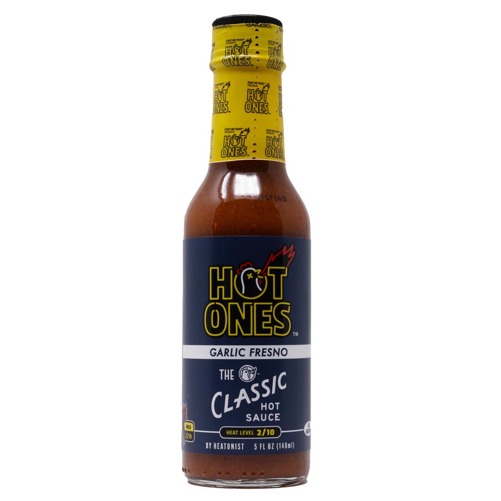 Hot Ones The Classic Garlic Fresno Hot Sauce