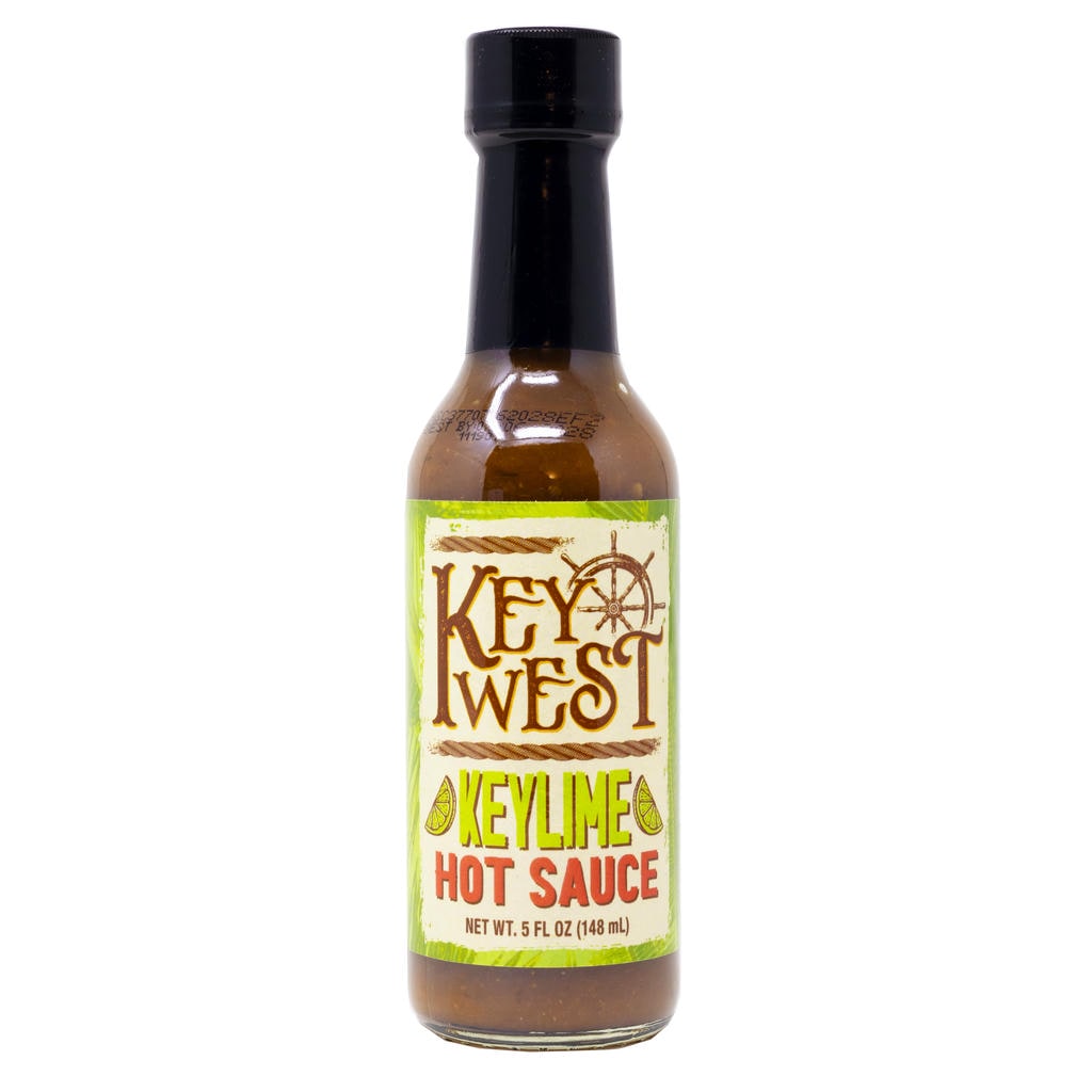 Key West Key Lime Hot Sauce front bottle