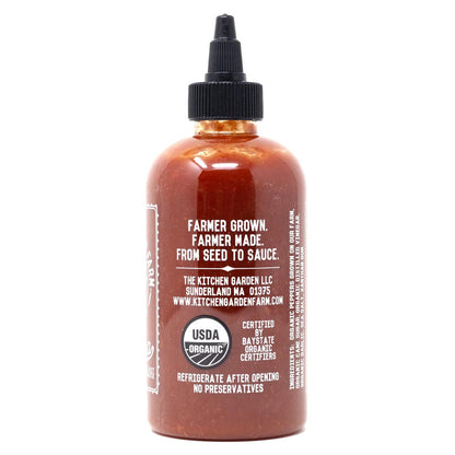 Kitchen Garden Farm Ghost Pepper Sriracha bottle front