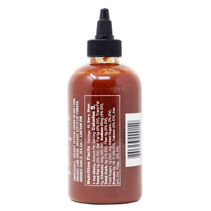 Kitchen Garden Farm Ghost Pepper Sriracha bottle nutriton facts