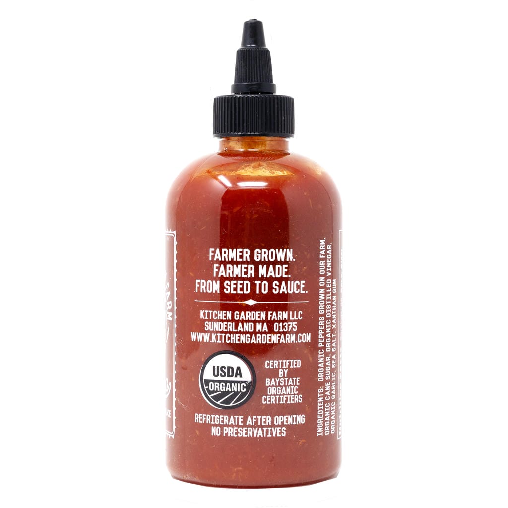 Kitchen Garden Farm Sriracha Chili Sauce front 
