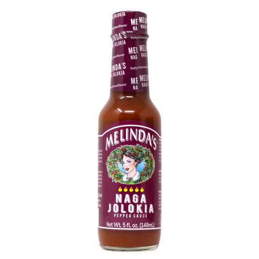 Melinda's Naga Jolokia Pepper Sauce front bottle