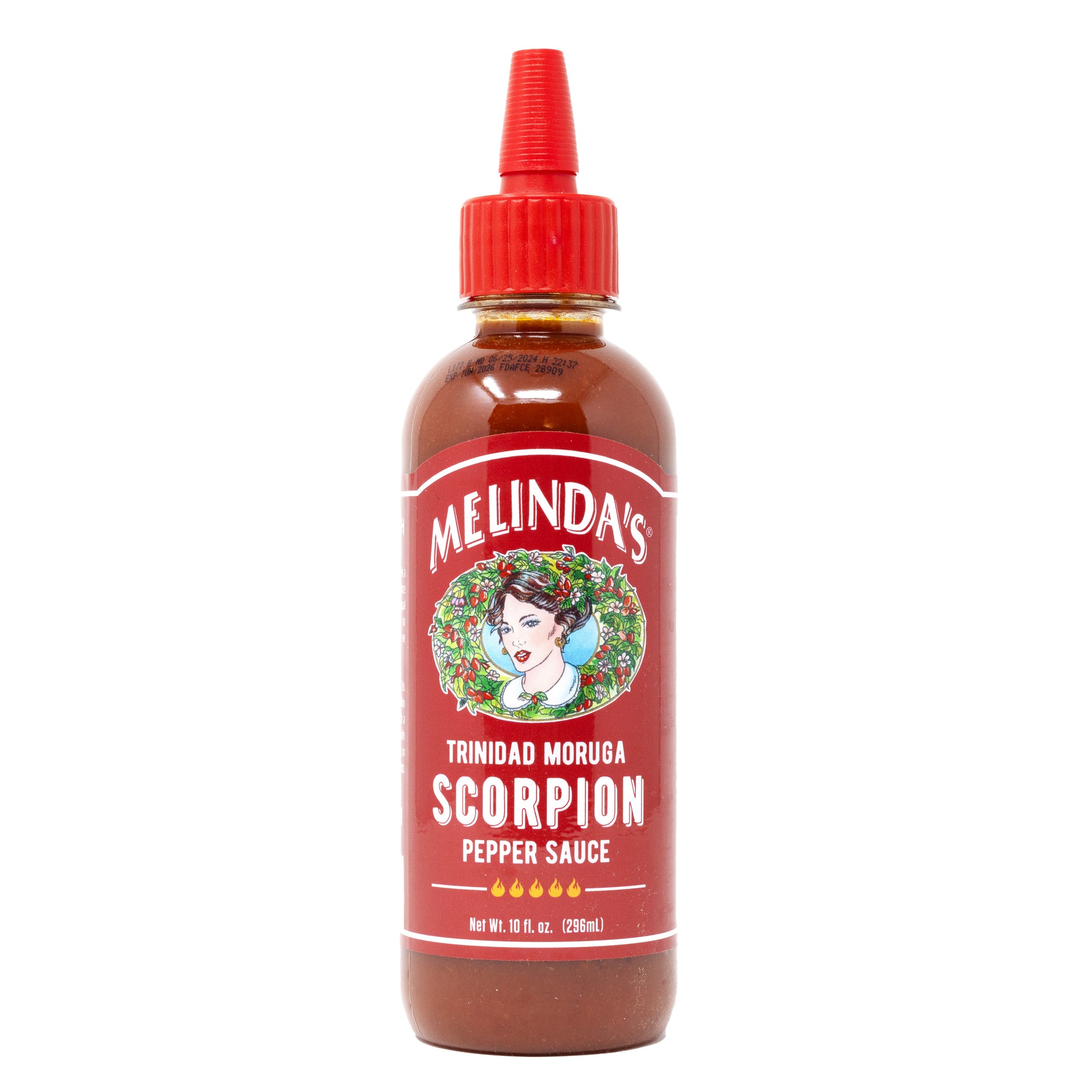 Melinda's Trinidad Moruga Scorpion Hot Sauce front of bottle 