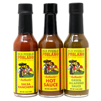 Old Pueblo Hot Sauce Variety 3 Pack