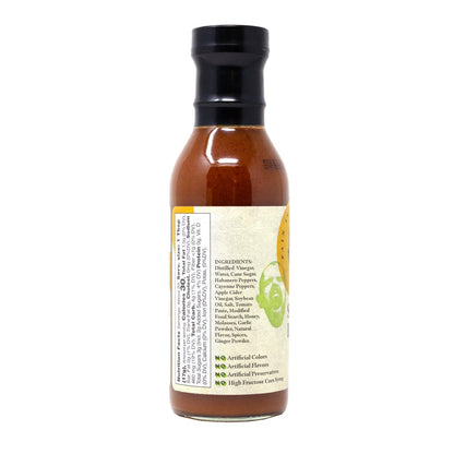 Pain is Good Spicy Honey Habanero Sauce nutritional label
