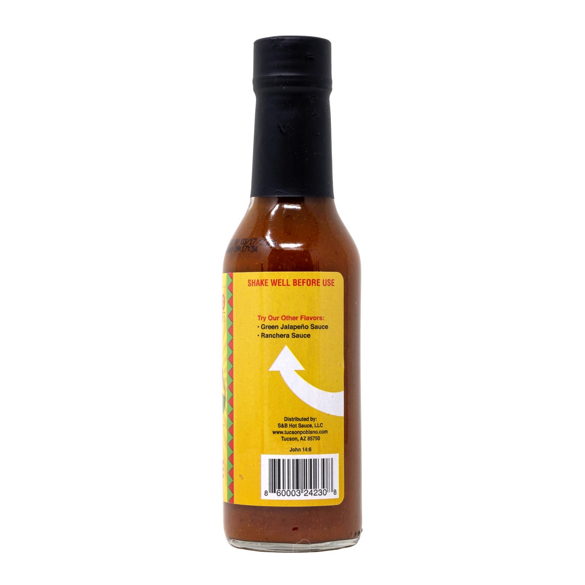 Old Poblano Authentic Hot Sauce Barcode
