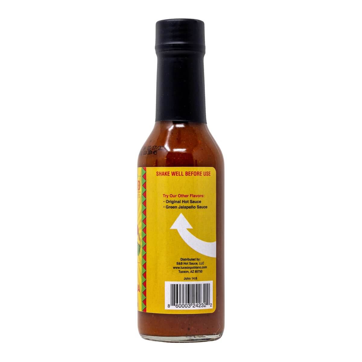 Old Pueblo Poblano Salsa Ranchera Hot Sauce
