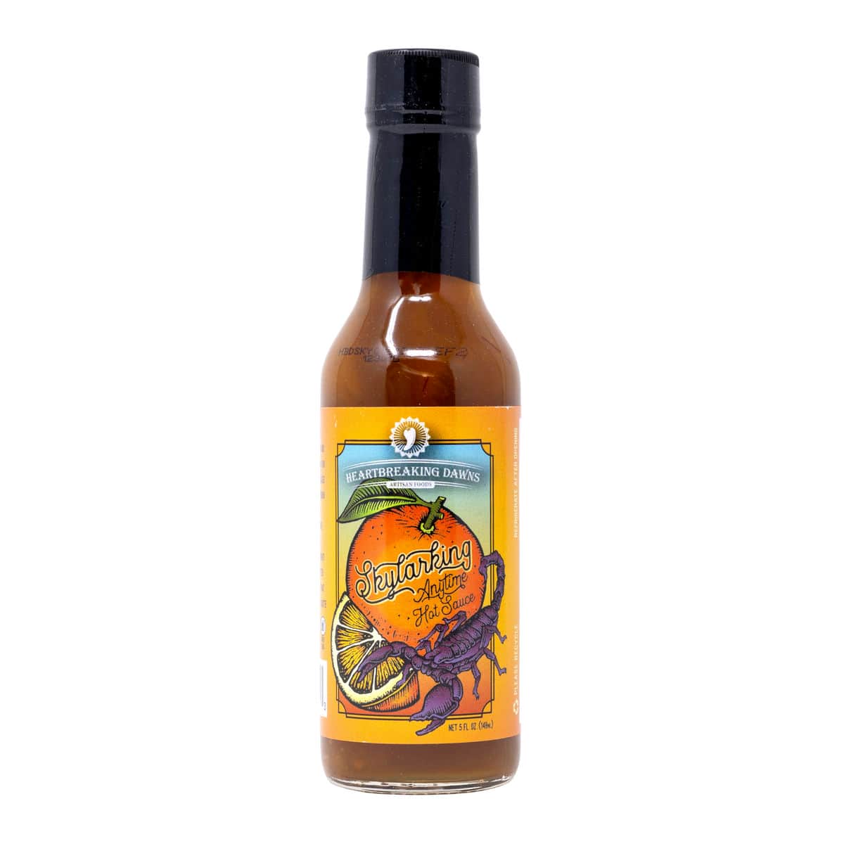 Heartbreaking Dawns Skylarking Trinidad Scorpion Hot Sauce