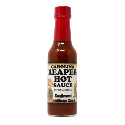 Southwest Traditions Carolina Reaper Hot Sauce front bottle 