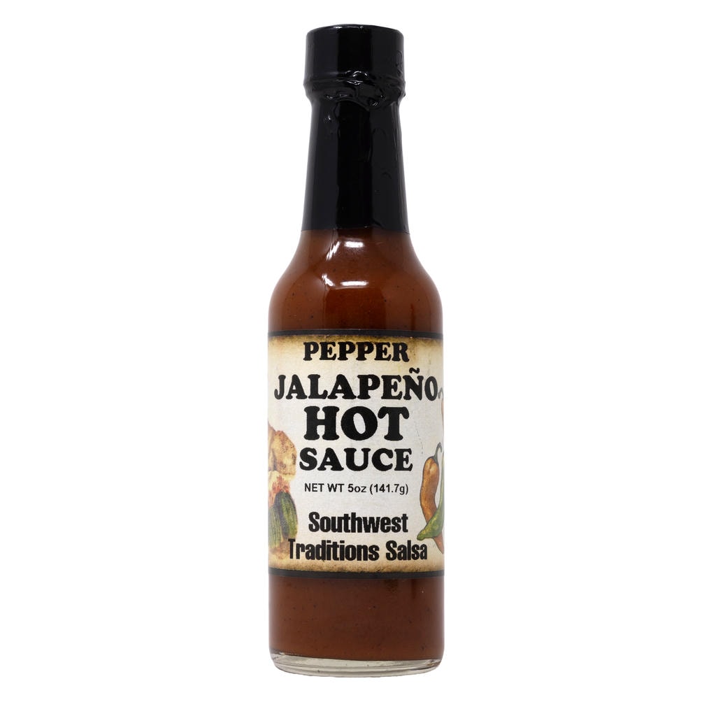 Southwest Traditions Pure Jalapeño Hot Sauce front bottle