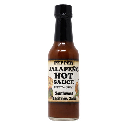 Southwest Traditions Pure Jalapeño Hot Sauce front bottle
