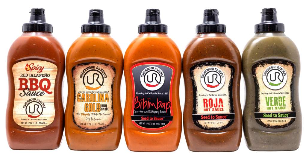 Underwood Ranches Hot Sauce &amp; BBQ Sauce 5 Pack