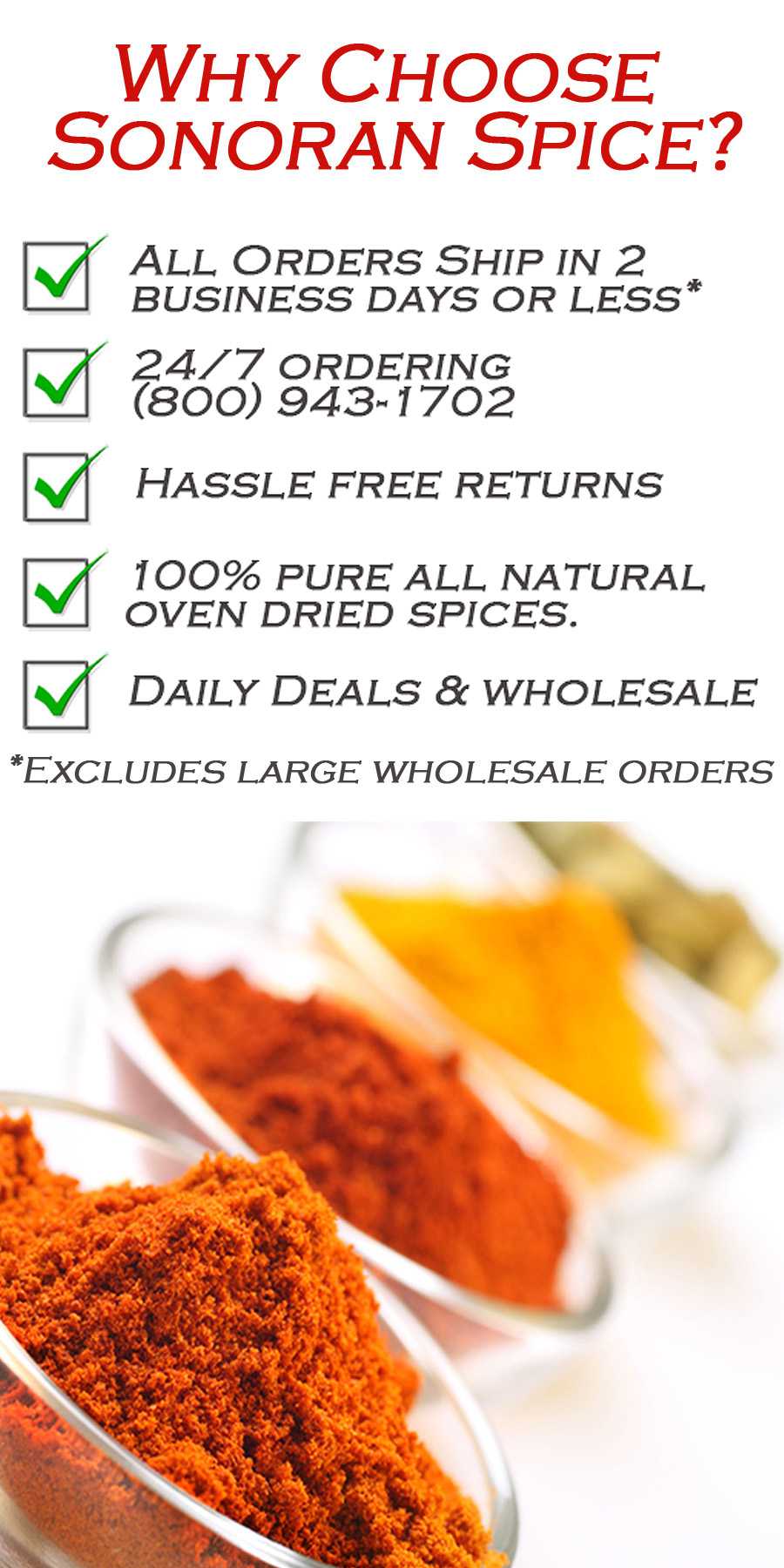 Why Choose Sonoran Spice Mobile