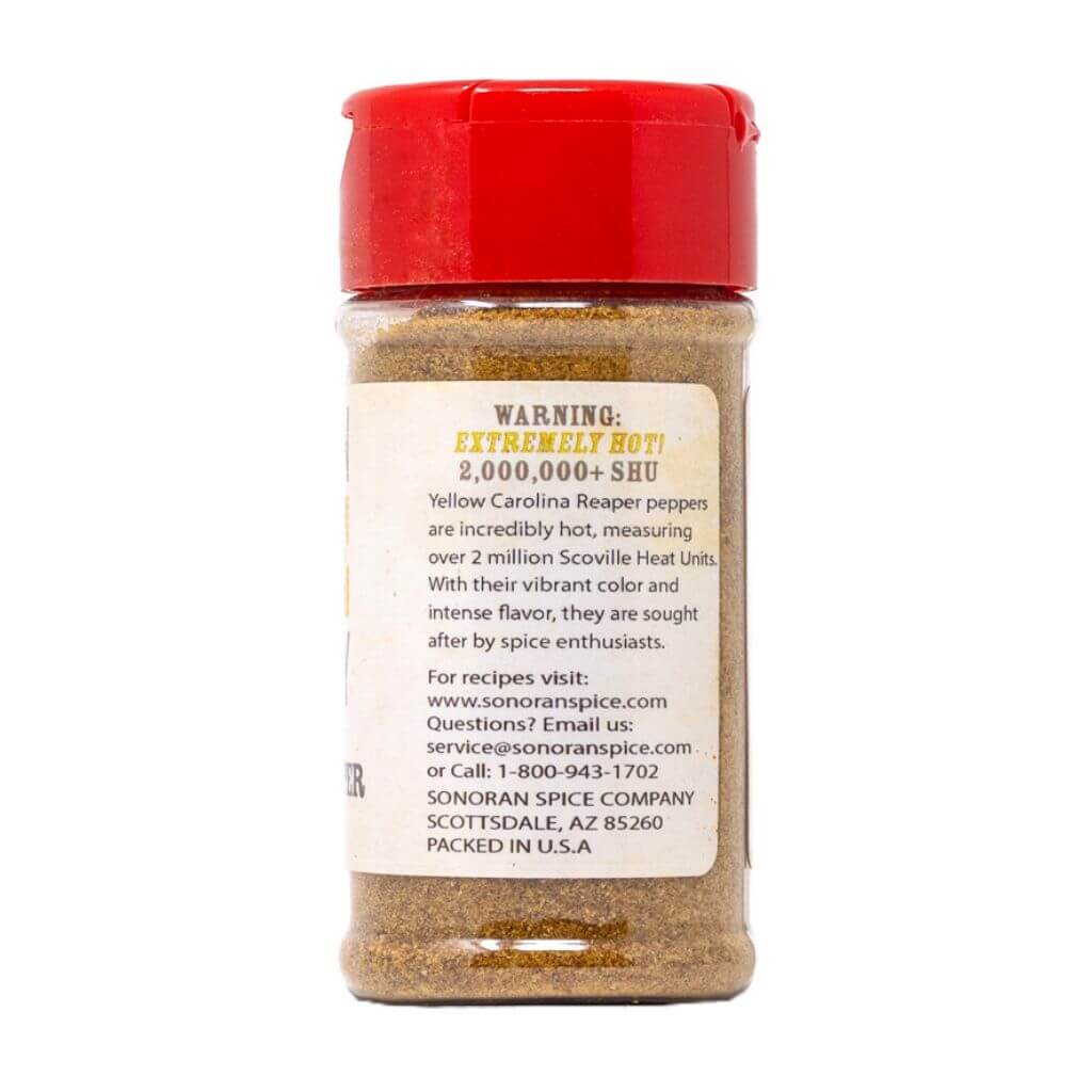 Yellow Carolina Reaper Powder 1.5 Oz